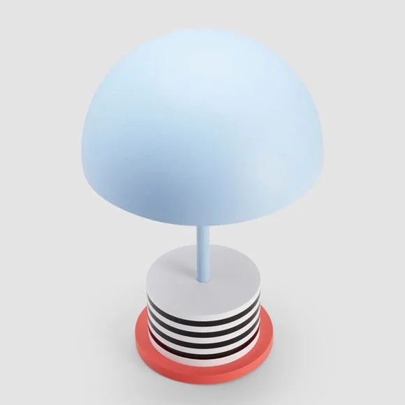 NEW Printworks Portable Lamp, Striped French Riviera Style Design